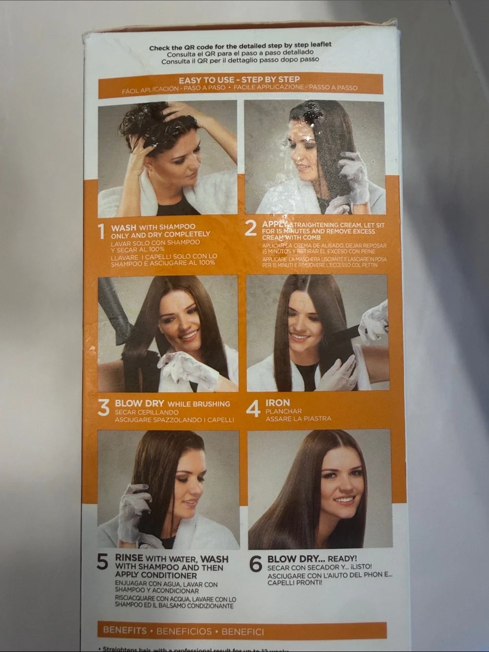 Ativa Brazilian straightening system brand new with seal still intact